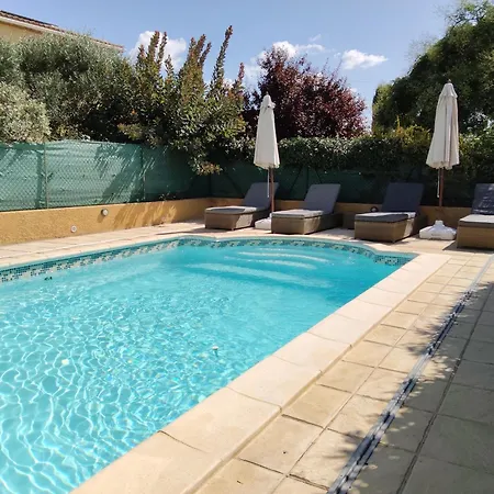 Apartament Cosy Classe Avec Piscine, Pres De La Et Des Tresors Du Languedoc Puissalicon