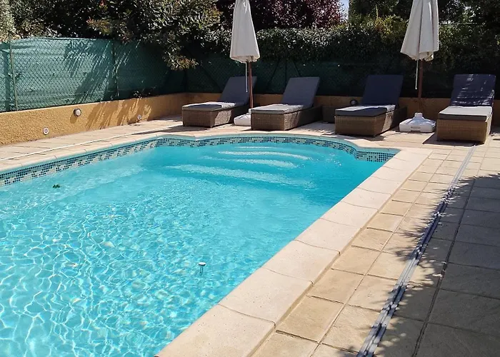 Havre De Paix Au Cœur Du Sud Cosy Climatisé Piscine Privée Entre Et Trésors Du Languedoc Apartamento Puissalicon