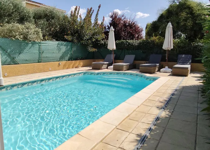 Apartamento Havre De Paix Au Cœur Du Sud Cosy Climatisé Piscine Privée Entre Et Trésors Du Languedoc Puissalicon